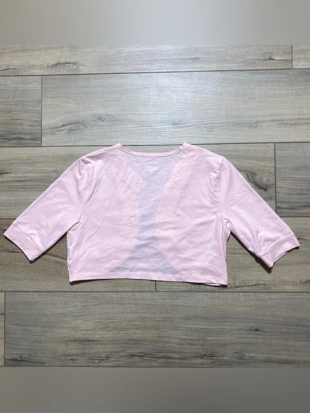 The Childrens Place Girls Quarter Sleeve Mesh Ruffle Open Front Shrug XXL Pink